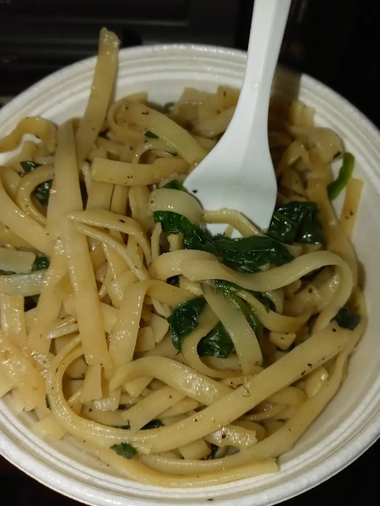 Garlic Pasta w Spinach